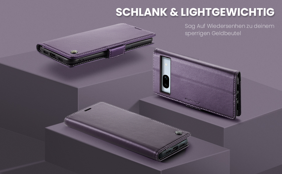 XYGLOW Handyhülle für Google Pixel 7A Hülle Premium Leder Klappbar ...
