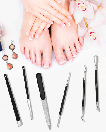 Ingrown toenail lifter and file