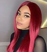 Burgundy Wig Human Hair