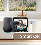 Grandekor Motorized Blinds with Remote Cellular Shade, Electric Smart Honeycomb Blinds for Window...
