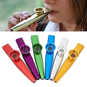 Amazon.co.jp: カズー セット 6個入り kazoo アルミニウム合金製