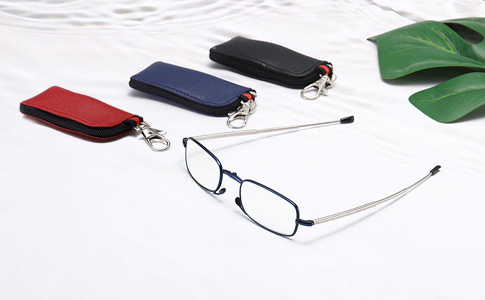 Gafas de lectura plegables portátiles