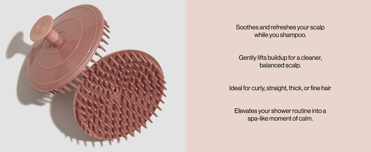 Kitsch Scalp Massager for Hair Care - Scalp Scrubber