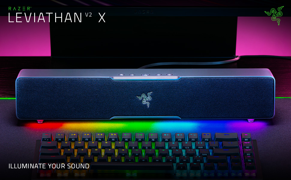 Razer ゲーミングサウンドバー Amazon.co.jp: Razer レイザー Leviathan V2 X ゲーミング
