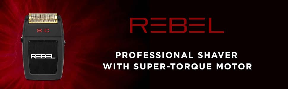 StyleCraft Rebel Profesional Foil Shaver Banner