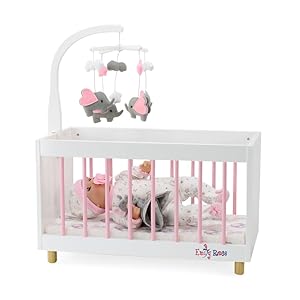 toys bed room accessories furniture alive cradles bottles crib blankets girls realistic stuffed 16