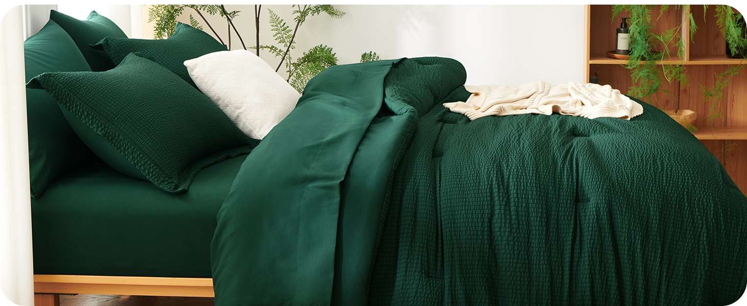 seersucker bed in a bag