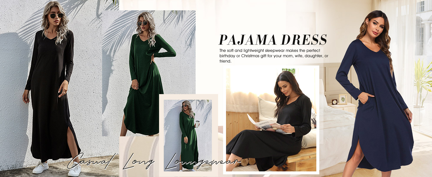 Ladies Nightgown Long
