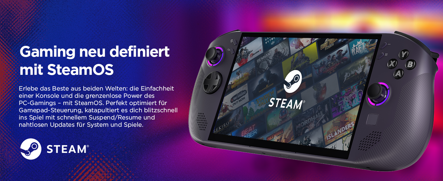 Lenovo Legion Go S console with SteamOS