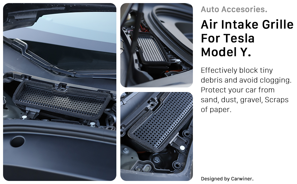 Carwiner Compatible with 20212022 Model 3 Air Intake