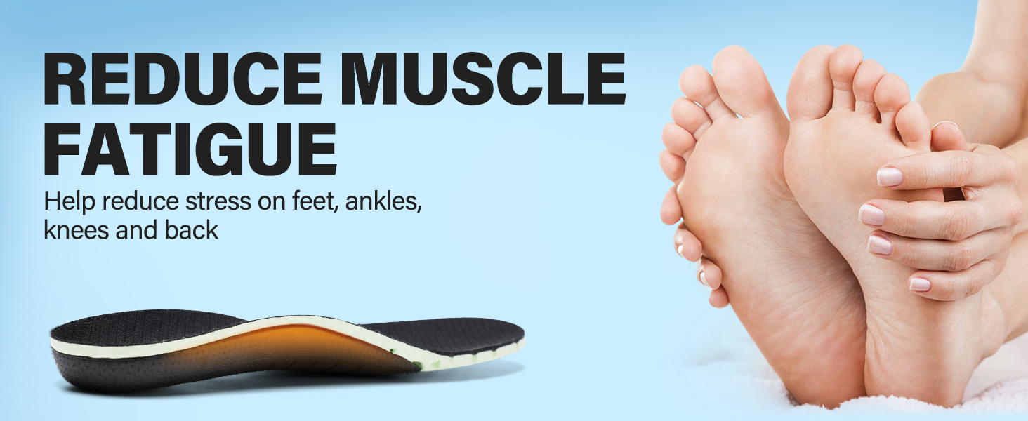 STQ Arch Support Insoles for Women