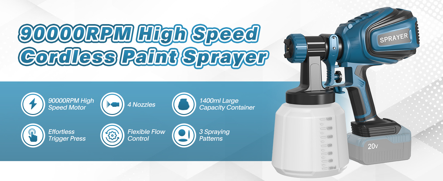 cordless paint sprayer