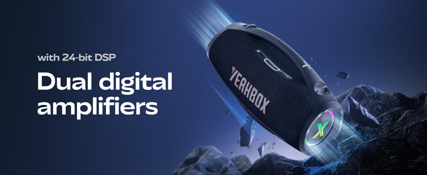 with 24-bit DSPDual digitalamplifiers