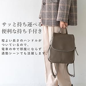 グラタンテ ボールスタッズ 3スペース ミニリュック レディース 通勤 リュック ボールスタッズ3スペースminiリュック | バッグ,リュックサック