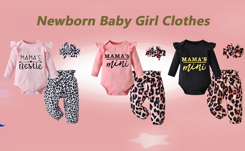 Newborn Baby Girl Clothes