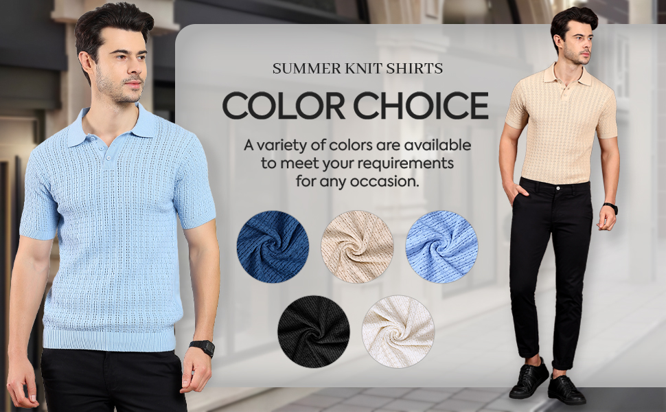 knitted shirt men