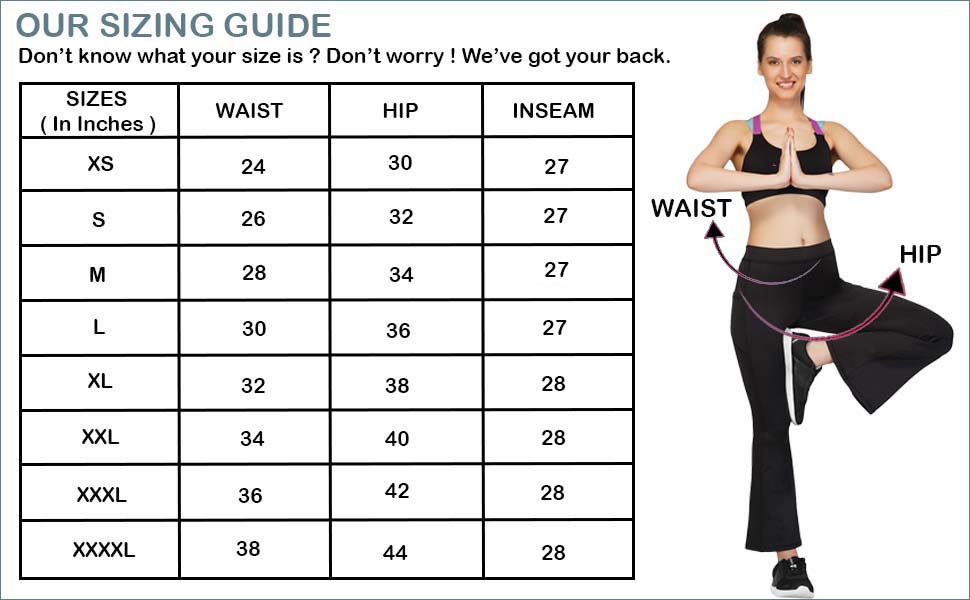 IMPERATIVE SIZE CHART