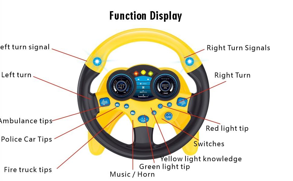 toddler steering wheel toy