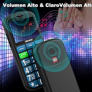 teléfono movil libre mayores