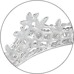 elegant pearl crown for women