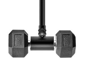 Dumbbell to Barbell Converter - Adjustable Weight Lifting Bar for Home Gym
