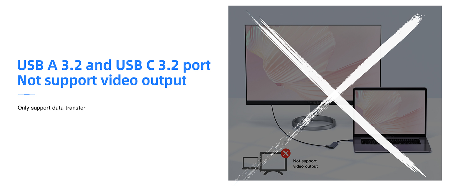 Not support video output