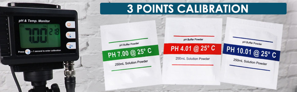 pH & Temperature Meter