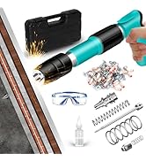 Concrete Mini Nail Gun Kit with 100pcs Nails, 5 Speed Adjustable Manual Steel Nail Gun, Portable ...