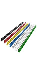 comb binding spines