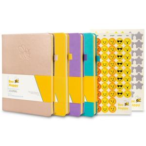 Weekly planners stacked