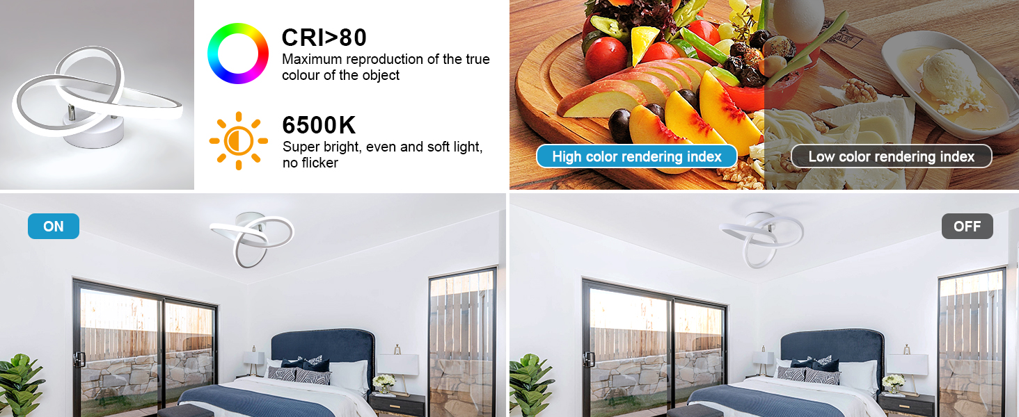 bedroom ceiling lights