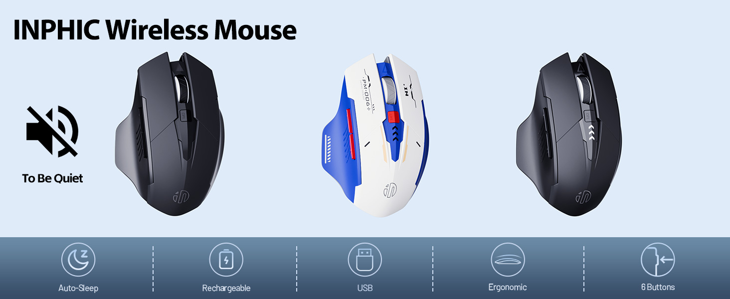 silent wireless mouse