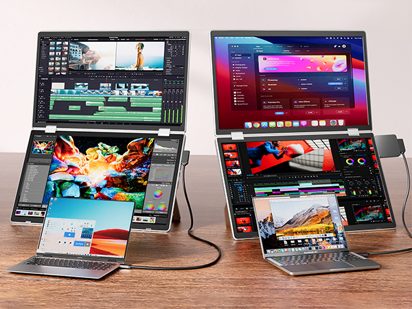 Amazon.com: Laptomo M2 Dual Portable Monitor for Laptop