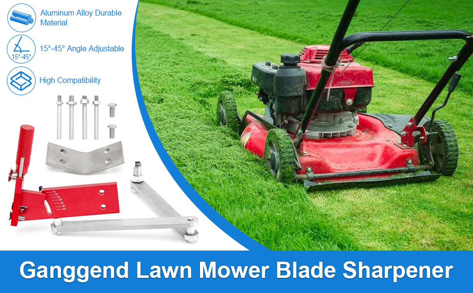 Ganggend Lawn Mower Blade Sharpener, Professional Mower
