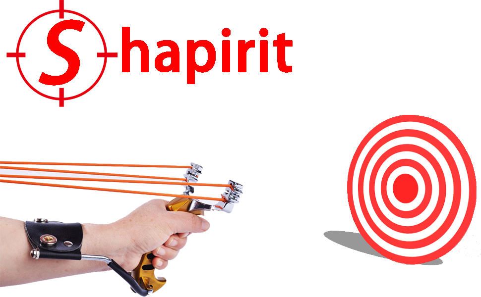 Shapirit Perfessional Slingshots Set, Hunting Slingshot for Adults,High