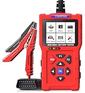 Car Scanner and Battery Tester 12v / 24v Automotive, 20-2000 CCA Car Battery Tester and Check Eng...