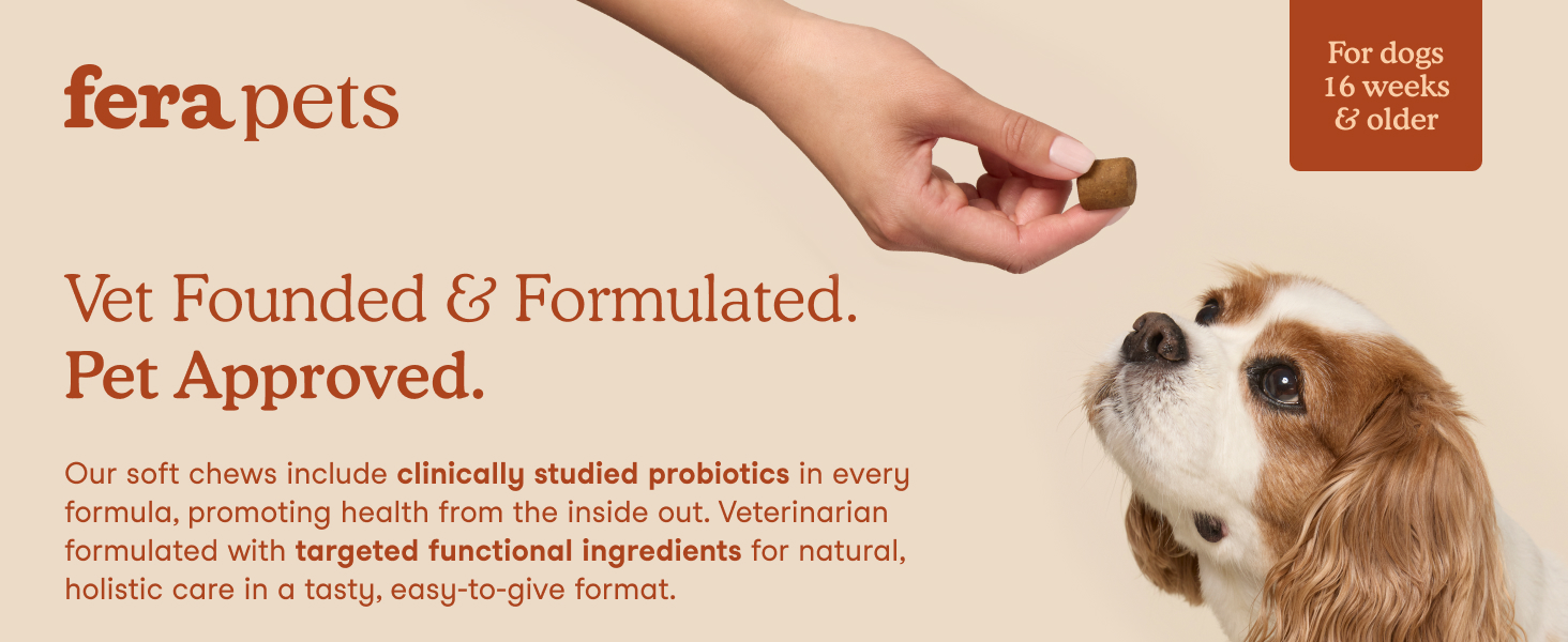 Fera pets Probiotics Soft Chews