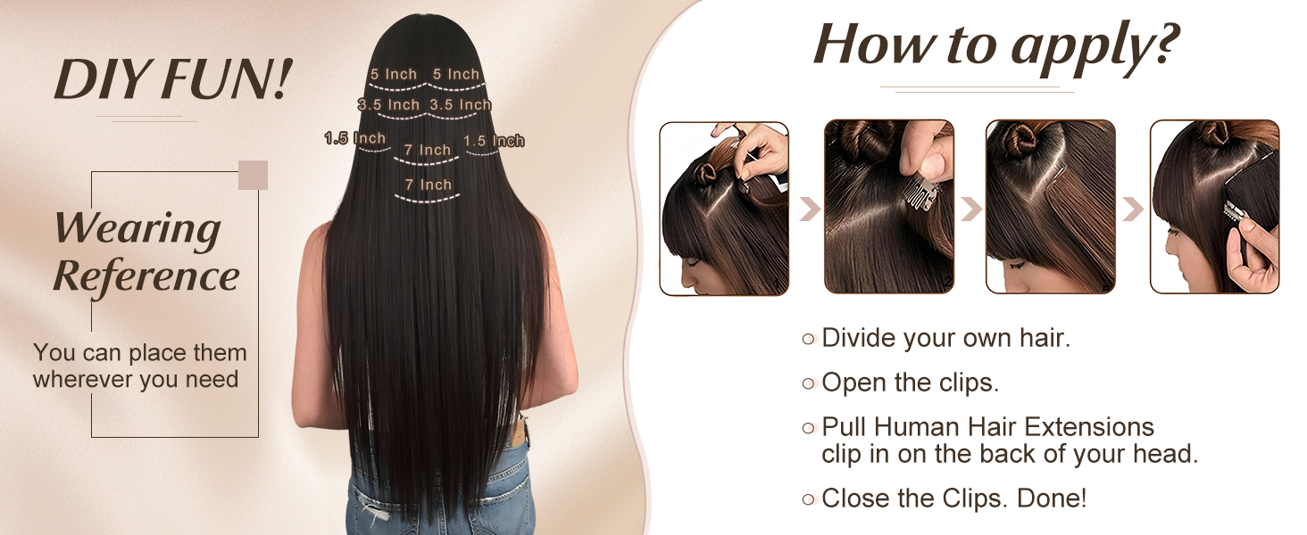clip in extensions