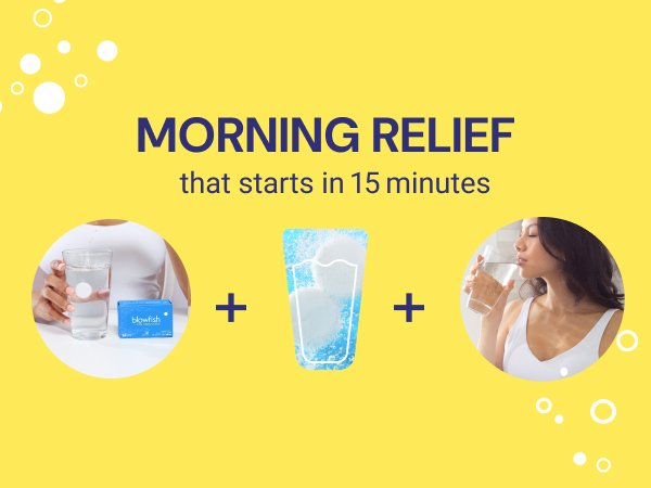 Morning Relief That starts in 15 minutes