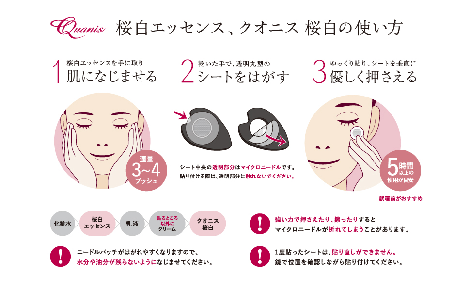 Amazon | 【公式】クオニス 桜白セット マイクロニードル