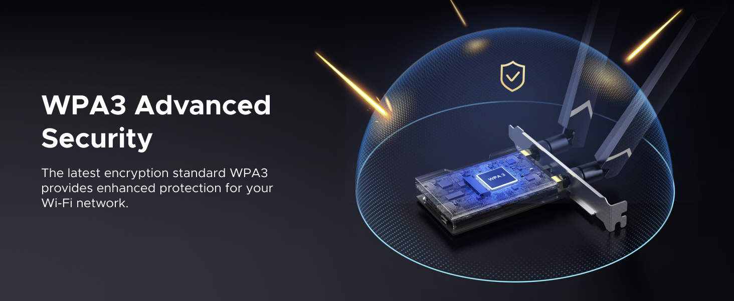 pcie wifi card desktop pc internal computer networking cards tri-band 5G 6G 2.4G