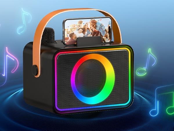 はる♬プロフィールをお読みください‼️ 美品！カラオケスピーカーセット Amazon | スピーカーセット カラオケ マイク 2本 Bluetooth5.3