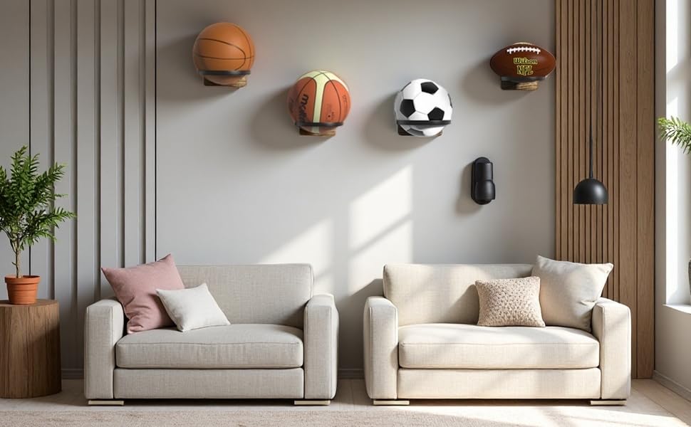 basketball holder wall mount