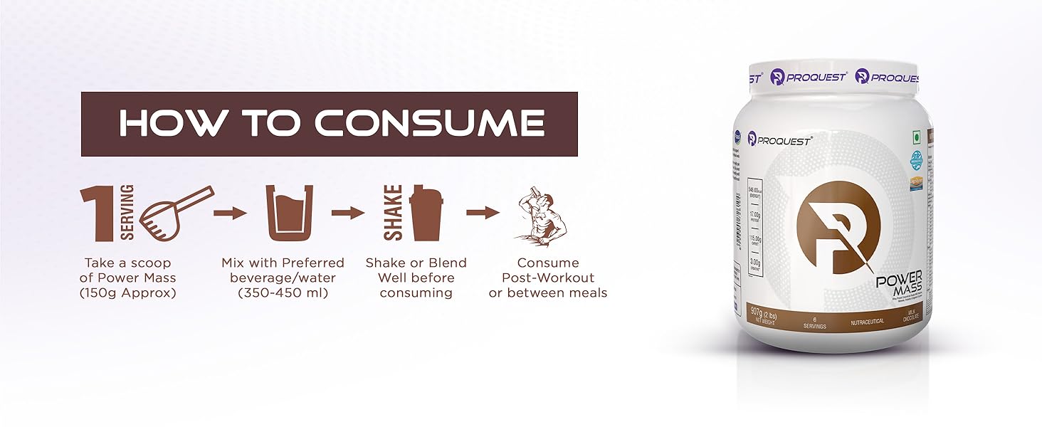 Review Proquest Nutrition Power Mass Weight Gainer Milk Chocolate 18 Power