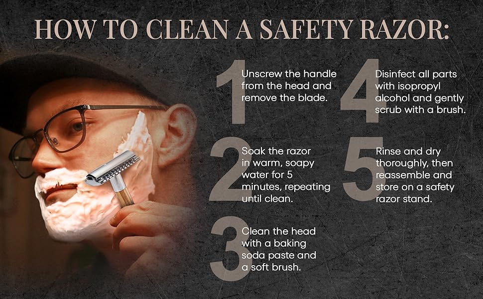 How to Clean a Safety Razor