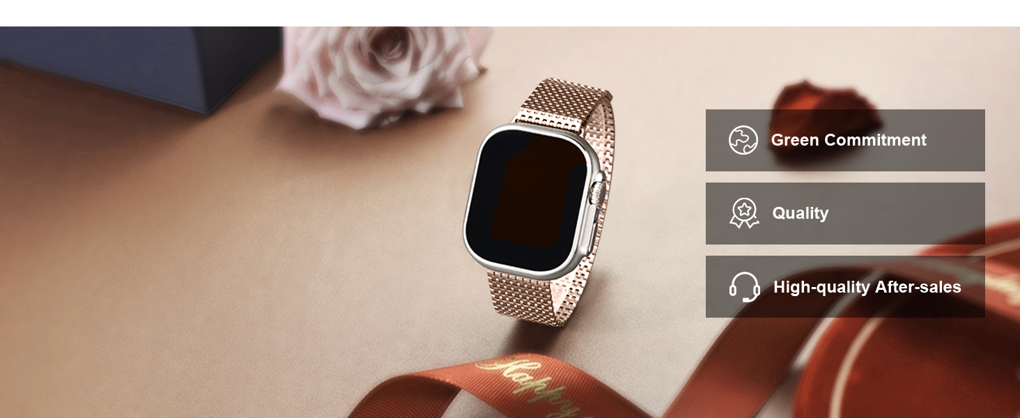 Fullmosa Compatible Apple Watch Band 45mm 44mm 42mm