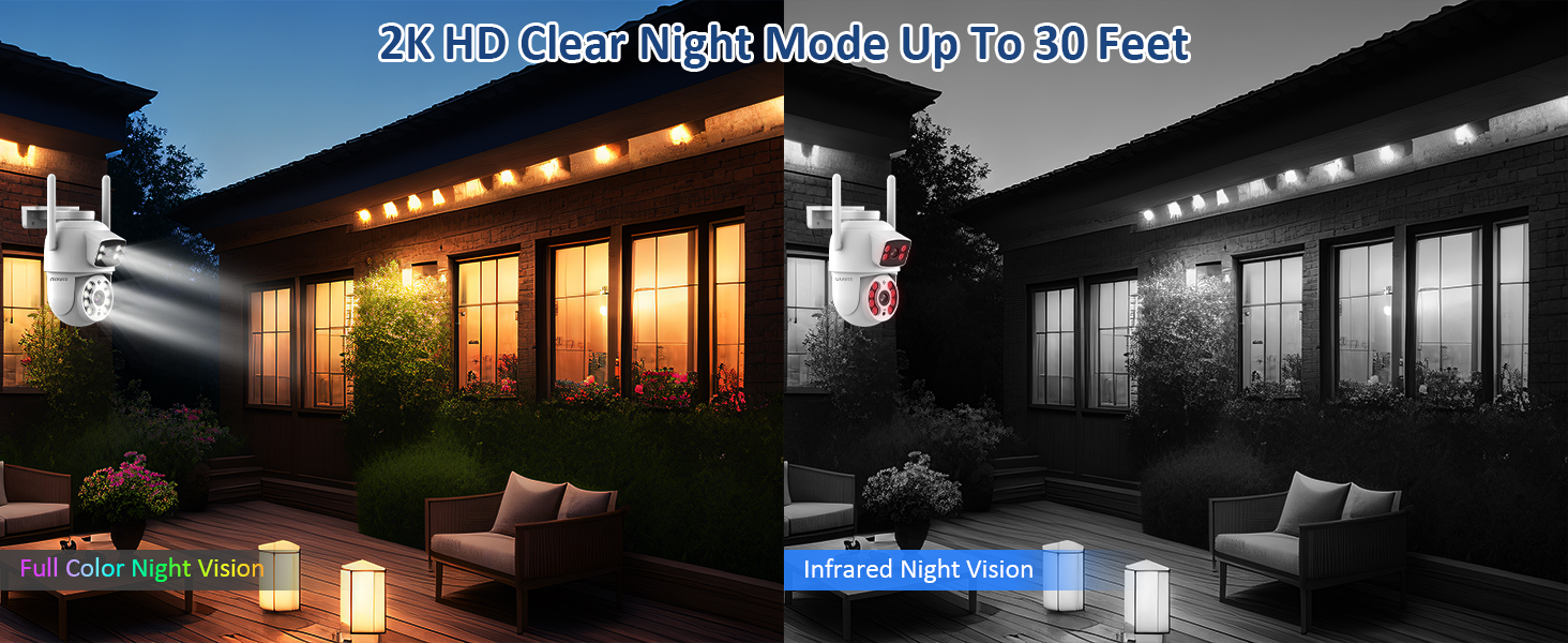 2K Home Surveillance Camera