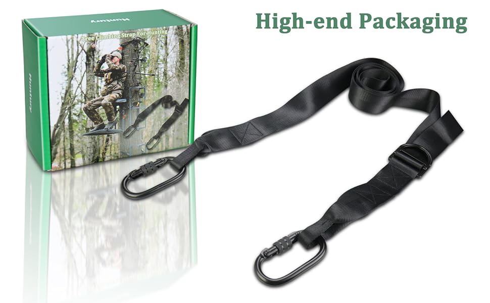 Huntury Lineman's Climbing Strap, Lineman Belt, Tree