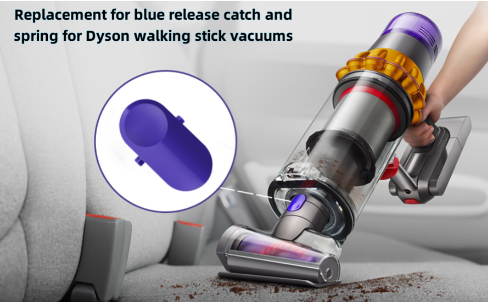 StickVacuum ダイソン掃除機用ブルー　リリース キャッチ&スプリング Vacuum Blue Release Catch & Spring Fit for Dyson Stick DC30