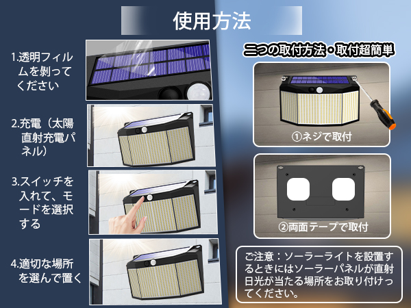 未開封★セメンザルライト　８月から値上げします LEDセンサーウォールライト ソーラー 600ルーメン LS-B600JW-SD2